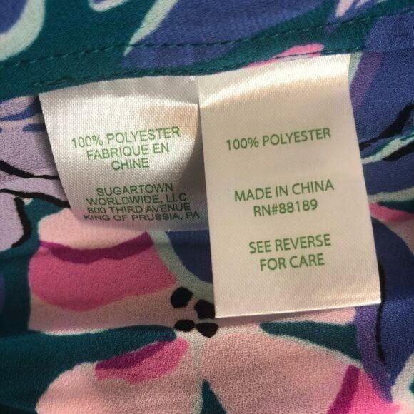 Lilly Pulitzer GIAVANA SKIRT IN TANZANIAN TEAL Small - Picture 8 of 8